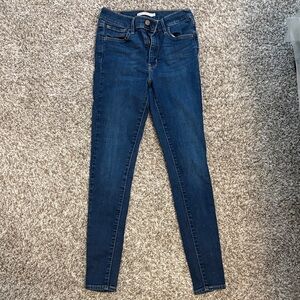 Dark Indigo Women's Skinny Jeans